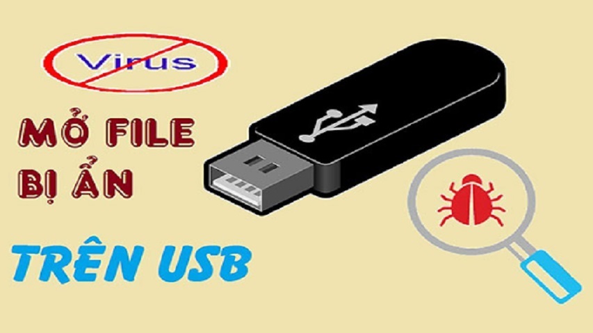 Cách hiện file ẩn trong USB trên Win 10/ 8.1 /7 do Virus gây ra