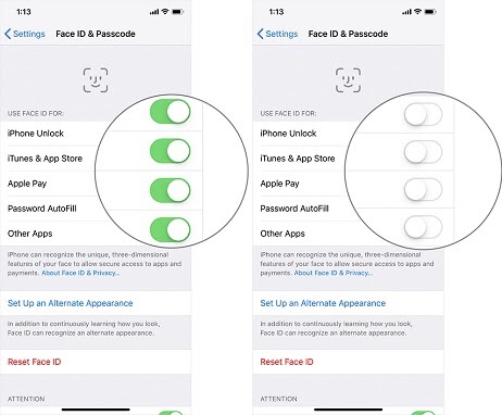Các biện pháp khắc phục khi Face ID không hoạt động trên iPhone X, iPhone Xs